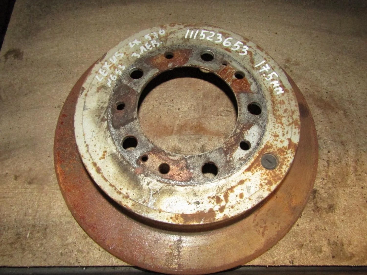 Диск тормозной задний LX 570