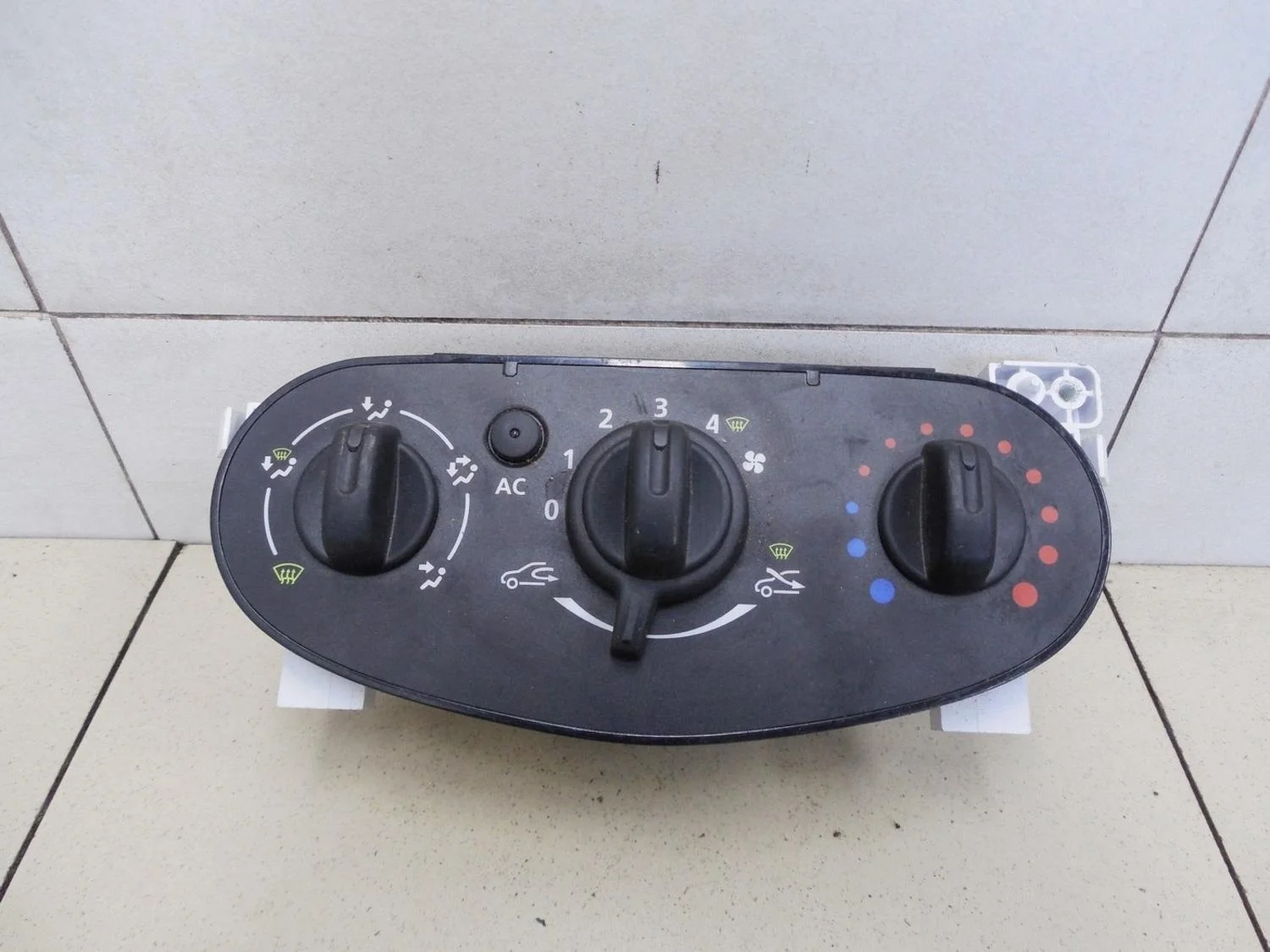 Блок управления отопителем Duster 2012>