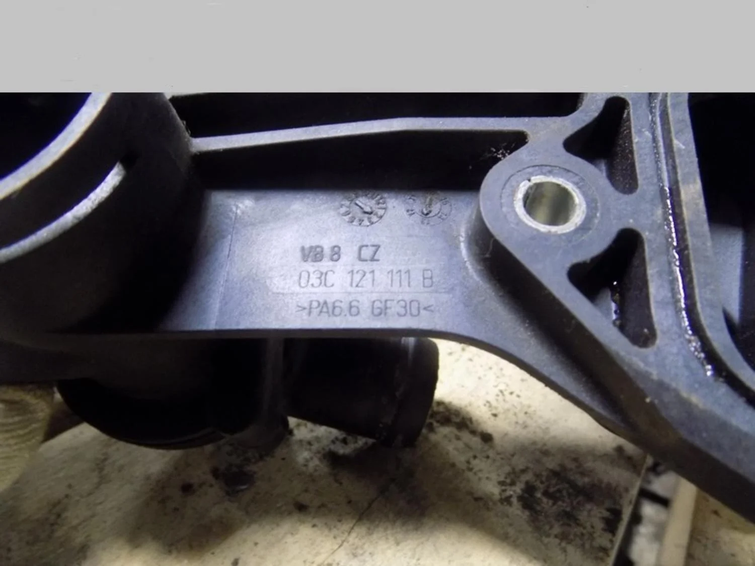 Корпус термостата Fabia 1999-2006