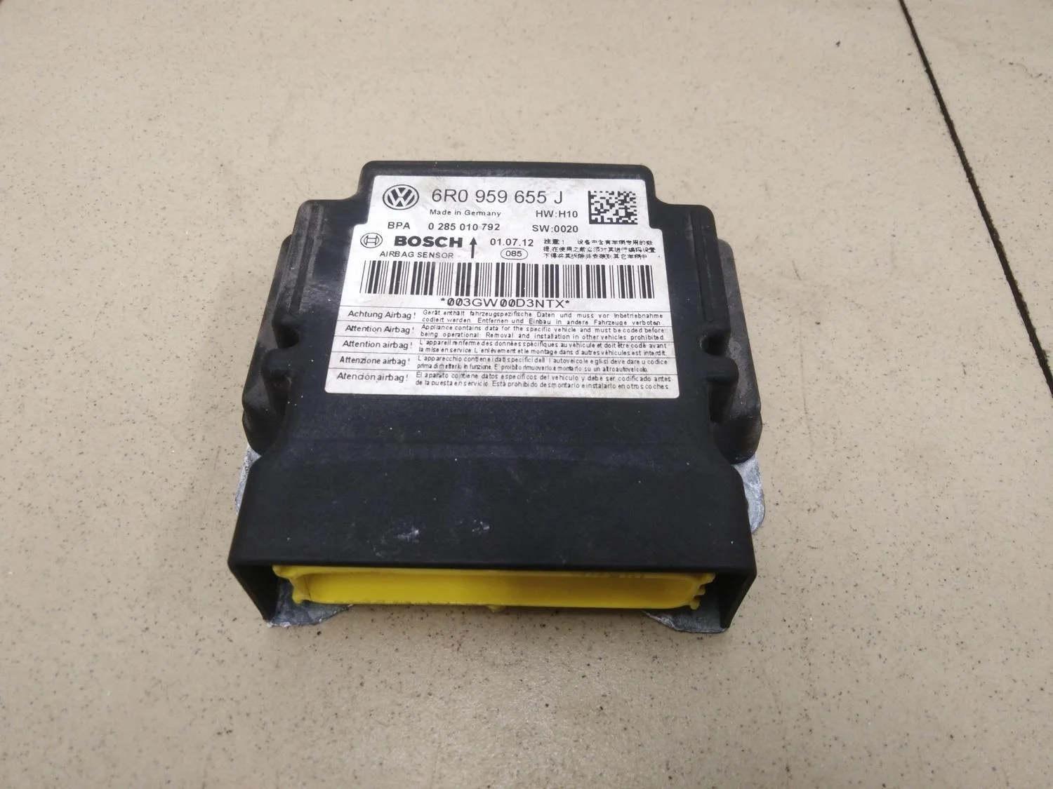 Блок управления AIR BAG Fabia 2007-2015