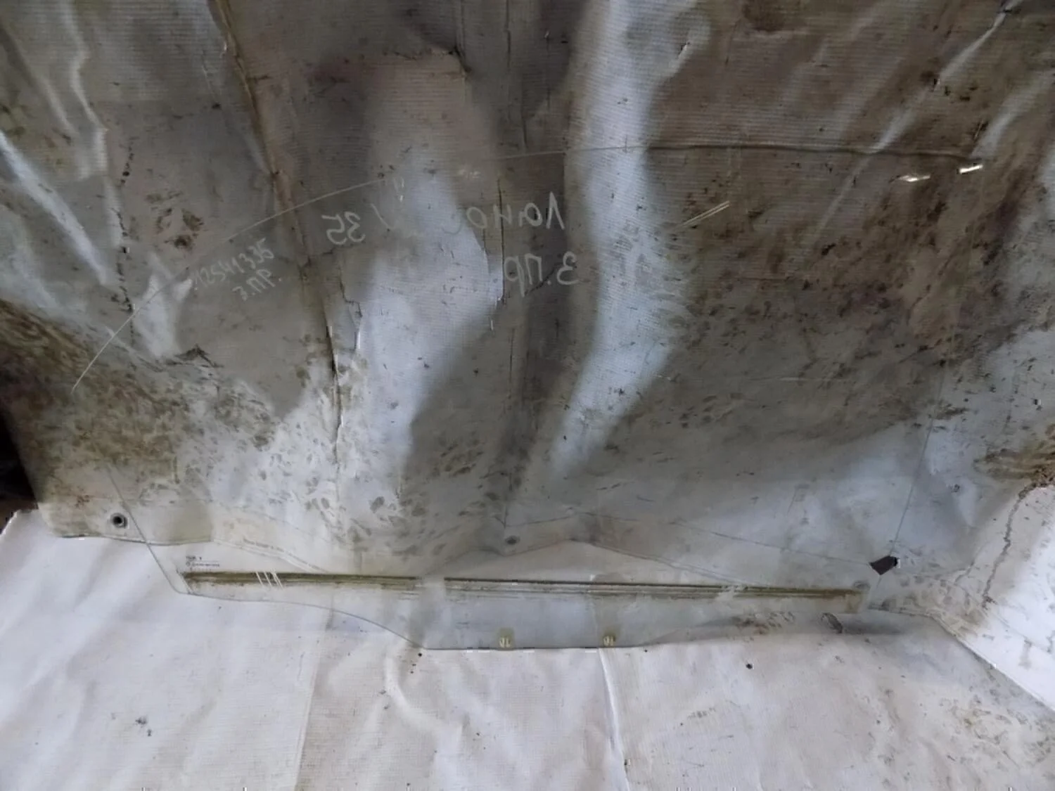 Стекло двери задней правой Lanos 2004-2010