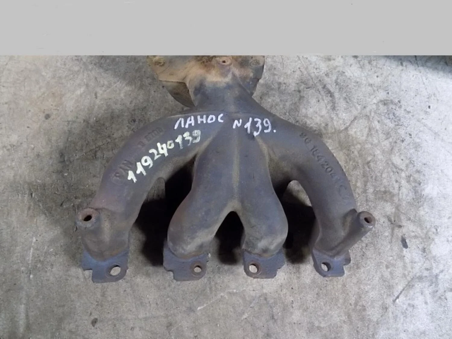 Коллектор выпускной Aveo (T200) 2003-2008