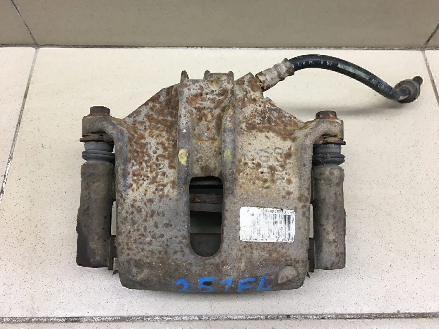 Суппорт передний левый 206 1998-2012