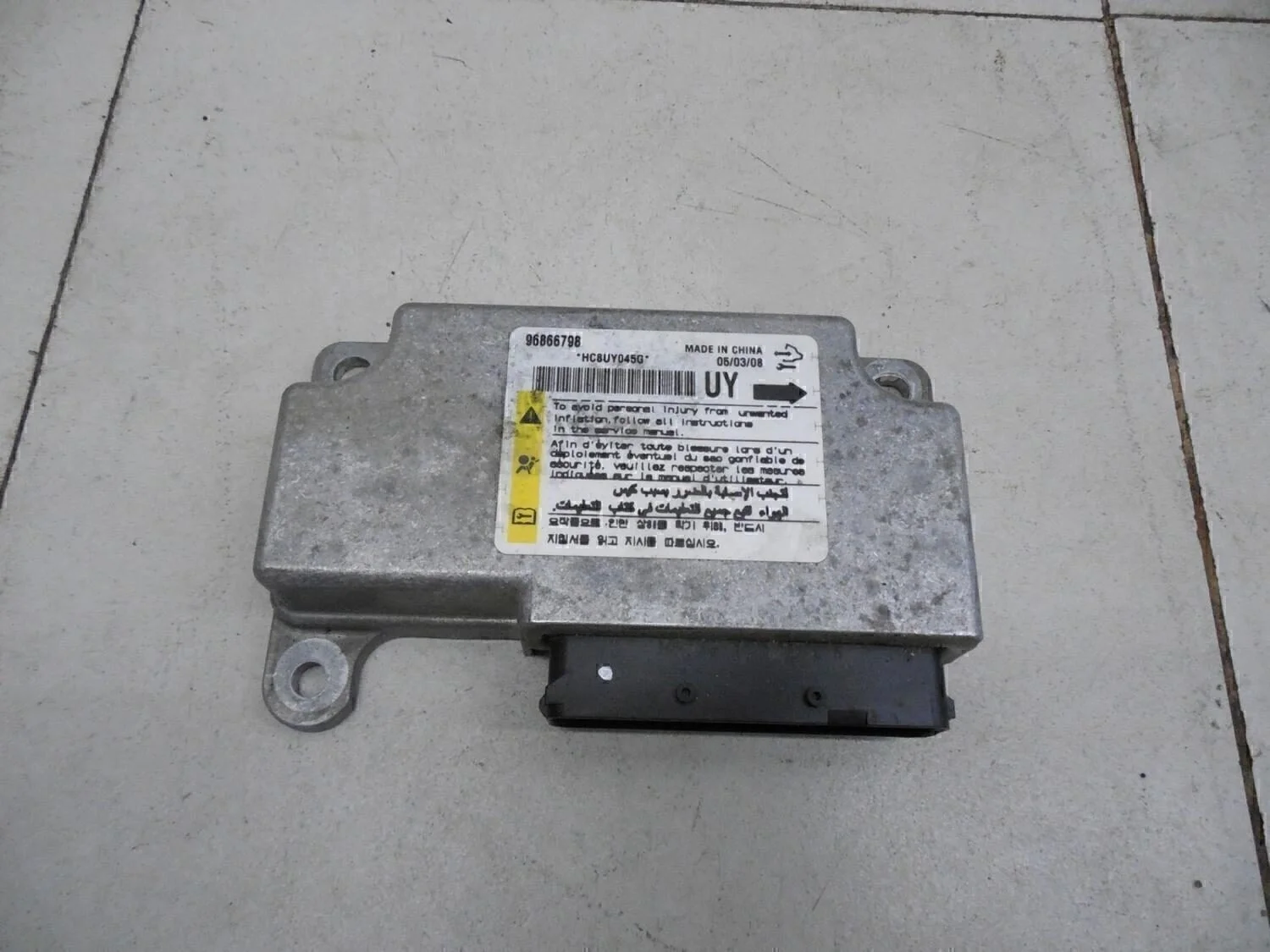 Блок управления AIR BAG Captiva (C100) 2006-2010