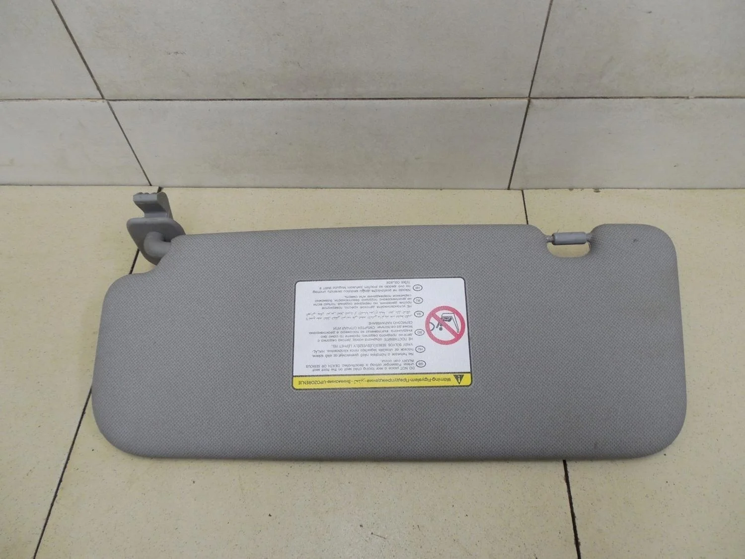 Козырек солнцезащитный (внутри) Solaris 2010-2017