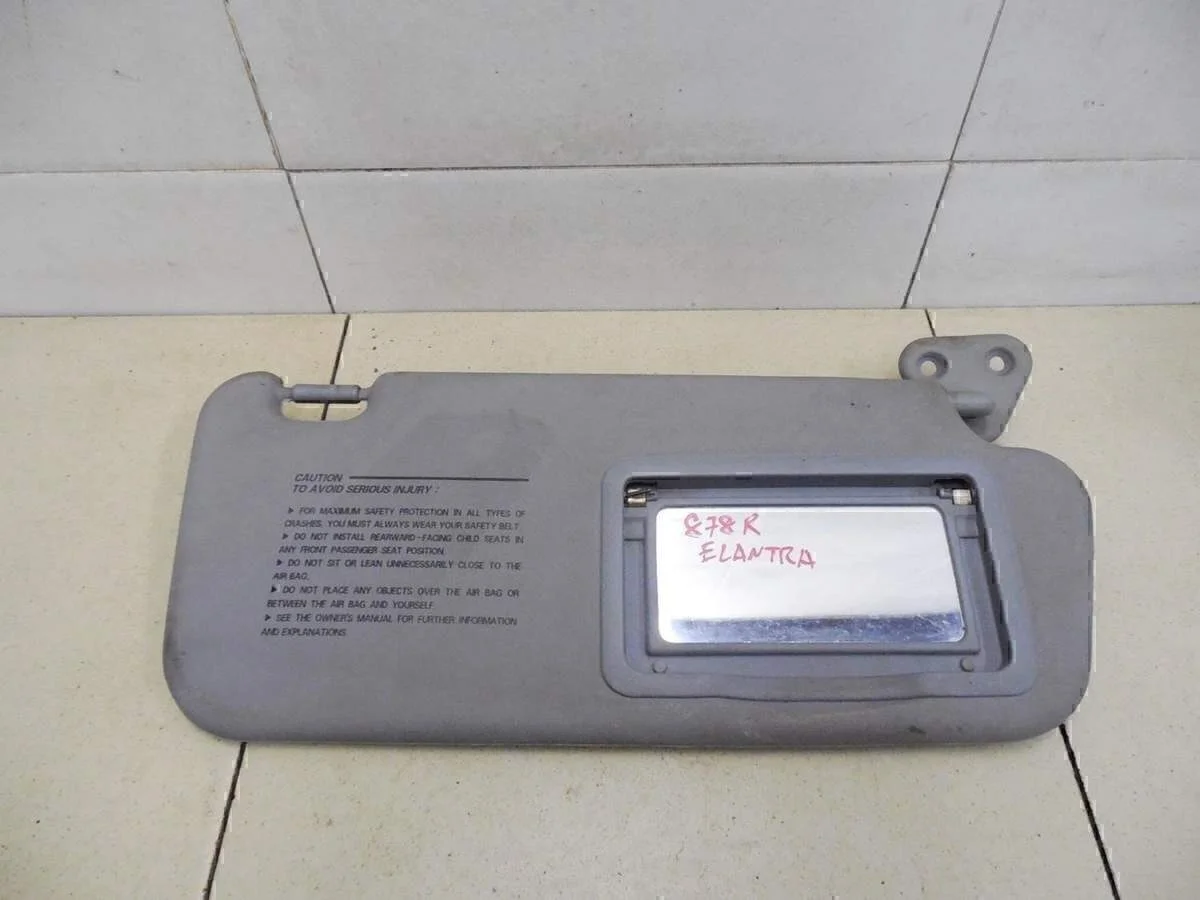 Козырек солнцезащитный (внутри) Elantra 2000-2005