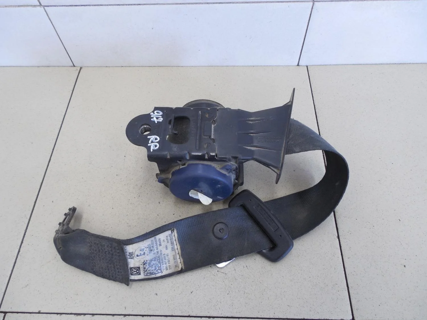 Ремень безопасности Polo (Sed RUS) 2011>