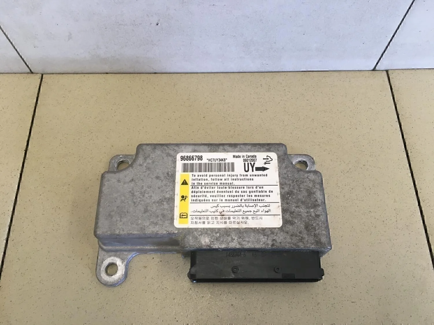 Блок управления AIR BAG Captiva (C100) 2006-2010