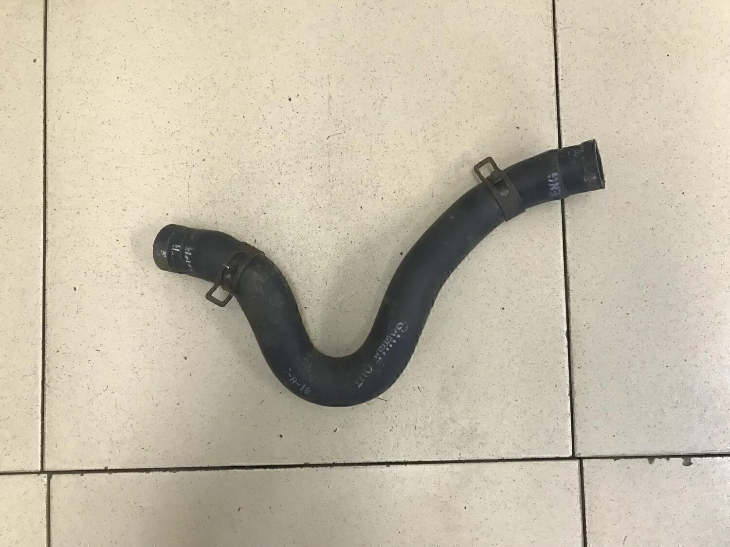 Патрубок отопителя Solaris 2010-2017