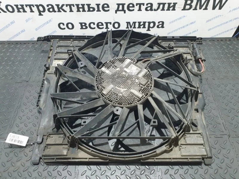 Вентилятор охлаждения радиатора BMW 550iX 17428509743 F10 N63B44A