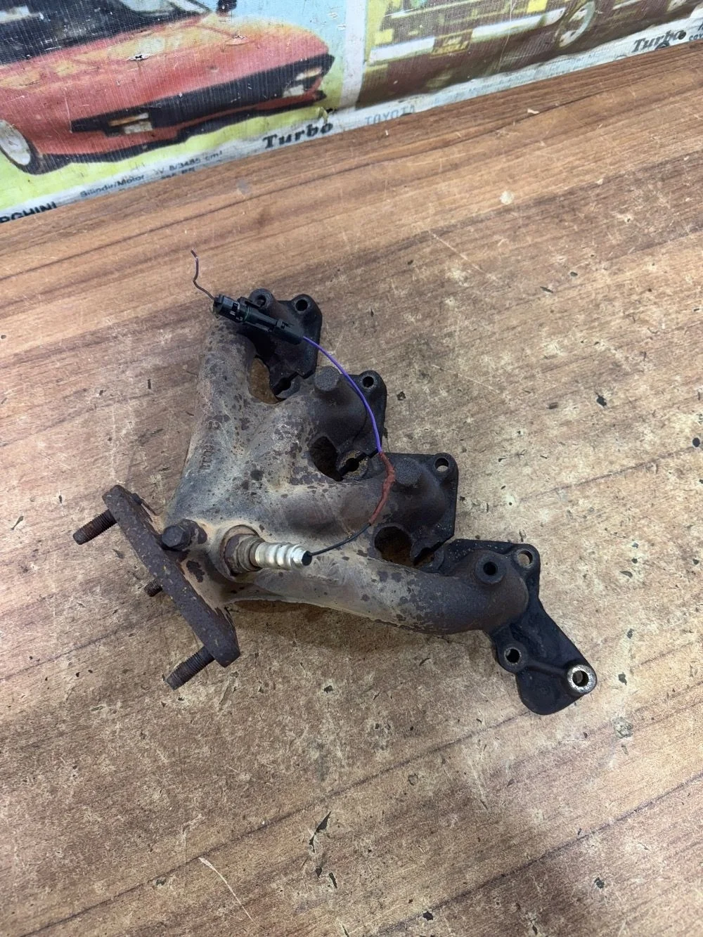 Выпускной коллектор A15MF Дэу Нексия N100