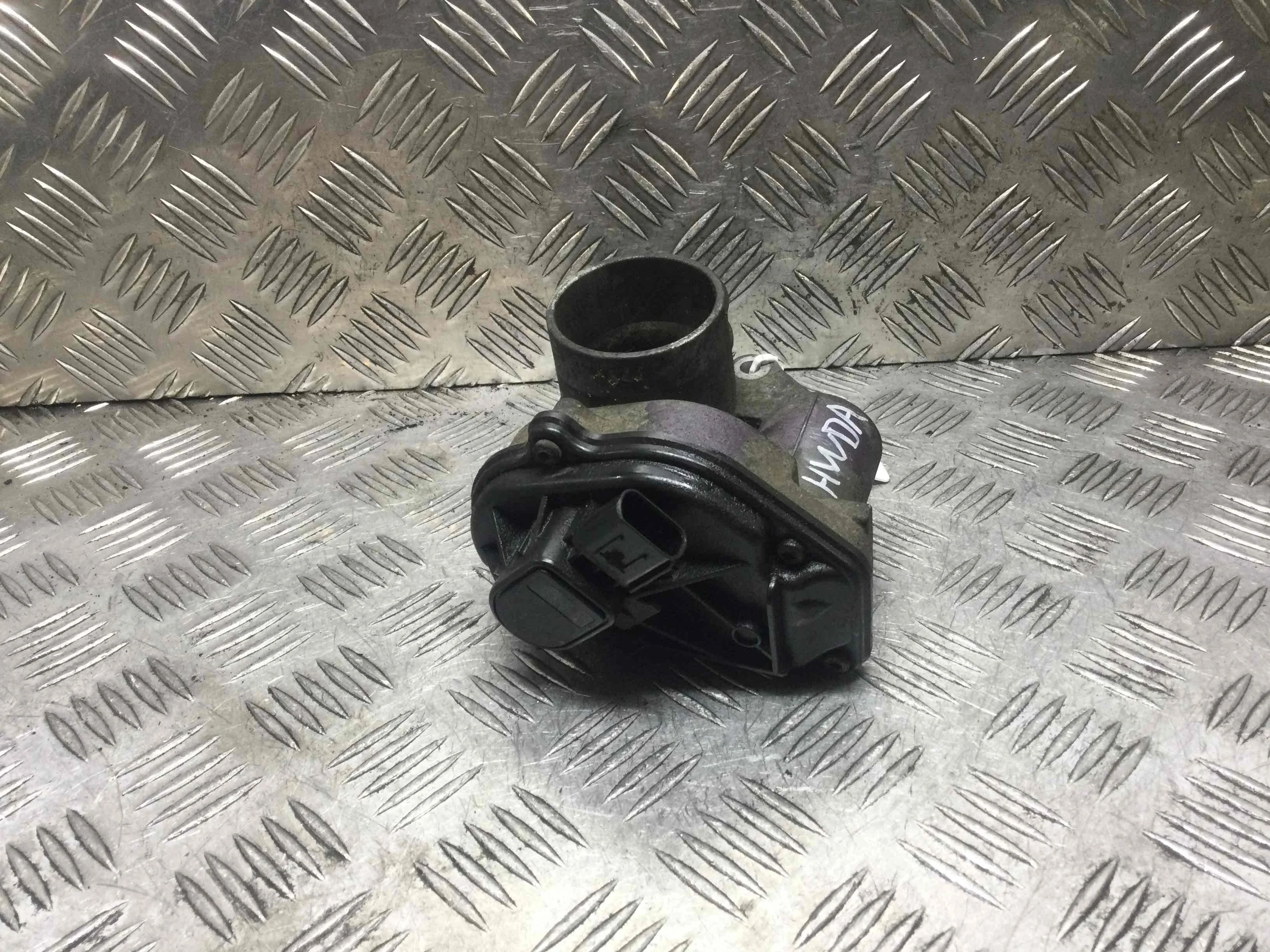 Заслонка дроссельная Ford Focus 2 поколение (2005-2008) бензин 1.6 i Механика Х/б