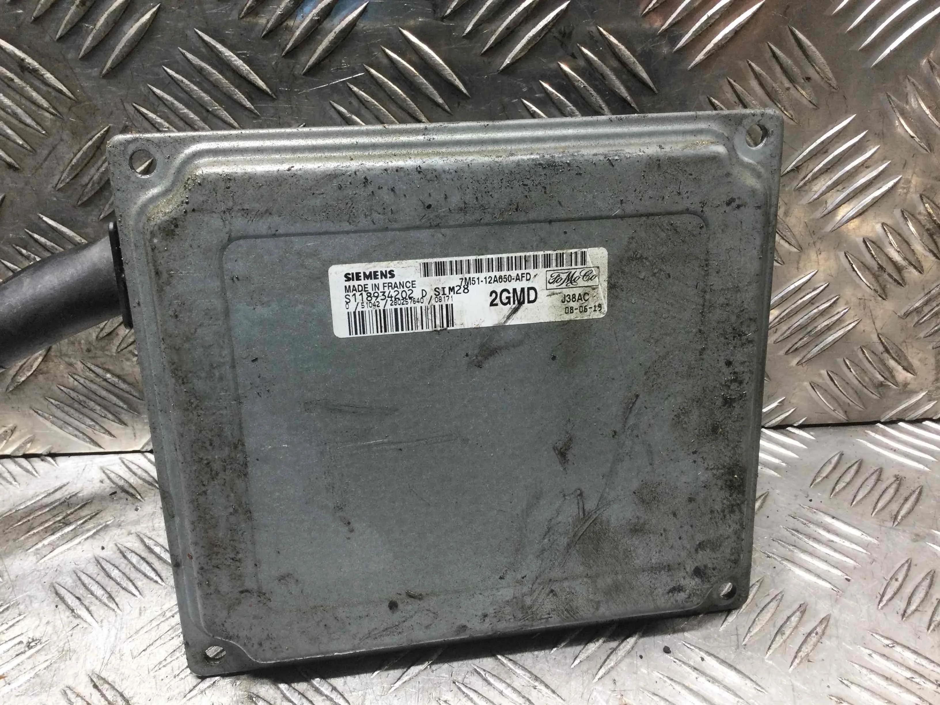 Блок управления двигателем Ford Focus 2 поколение (2005-2008) бензин 1.6 i Механика Седан