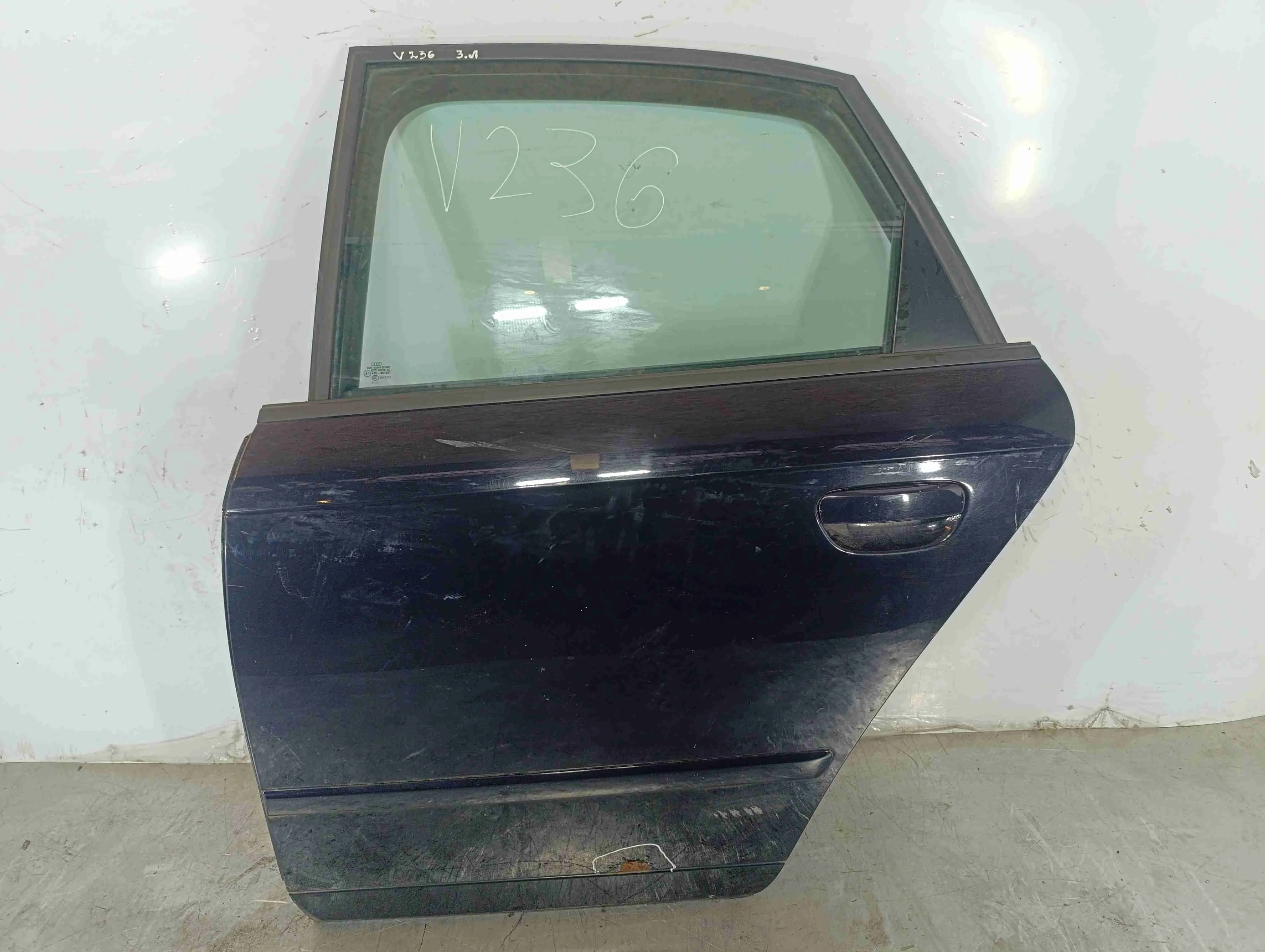 Дверь задняя левая Audi A4 B7 (2004-2008) дизель 3.0 TDI Механика Седан