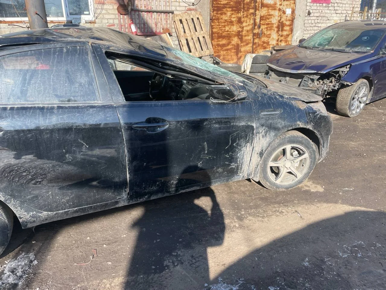 Продажа Kia Rio 1.6 (123Hp) (G4FC) FWD MT по запчастям