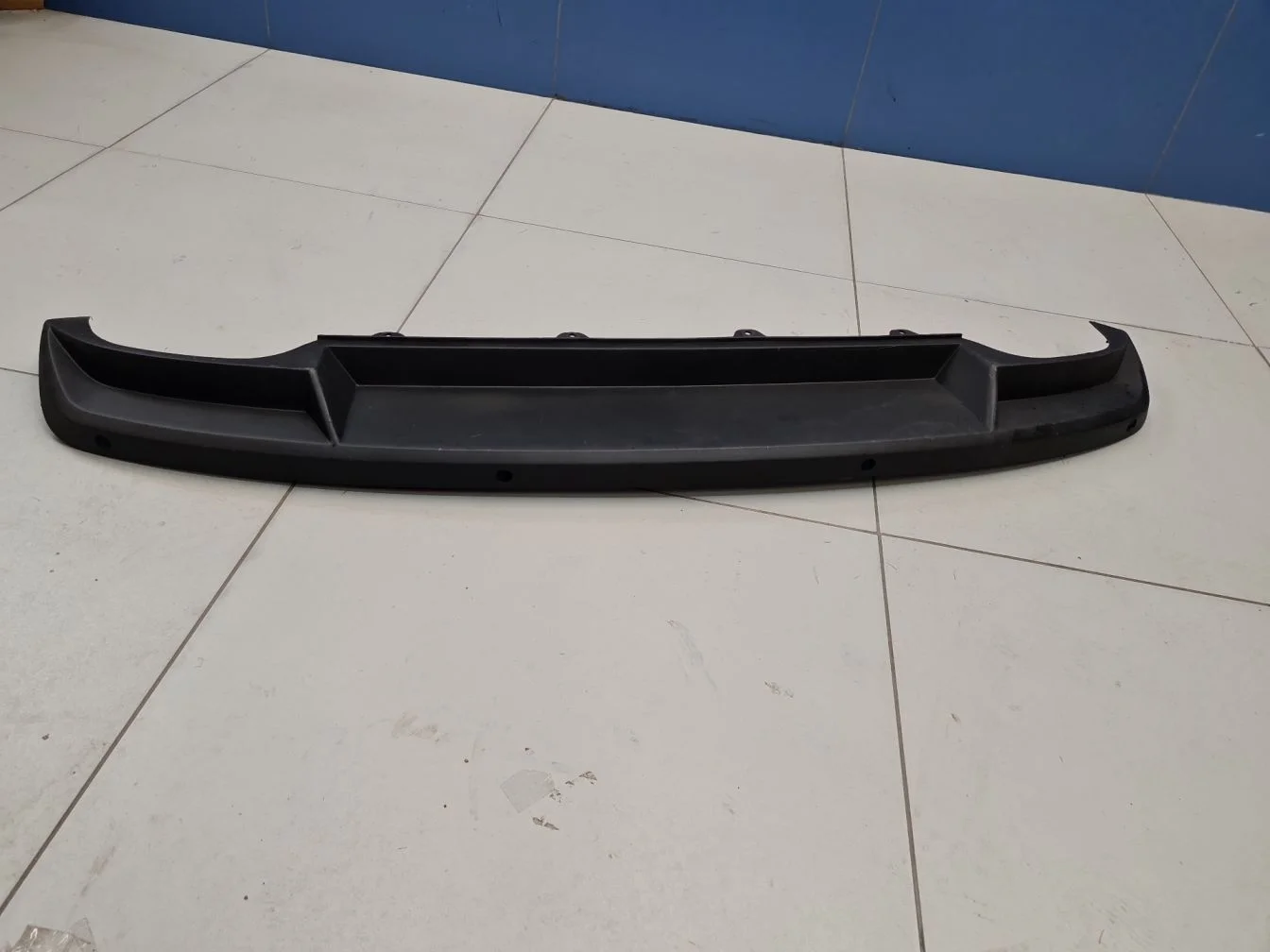 Юбка заднего бампера для Skoda Octavia A7 2013-2020