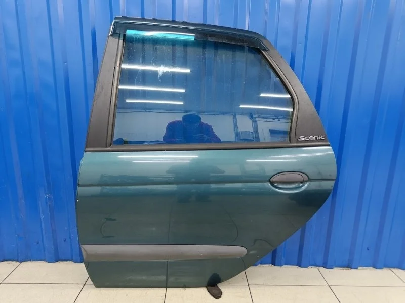 Дверь Renault Scenic 1998 7751472139 1 1.6 K7M 703, задняя левая
