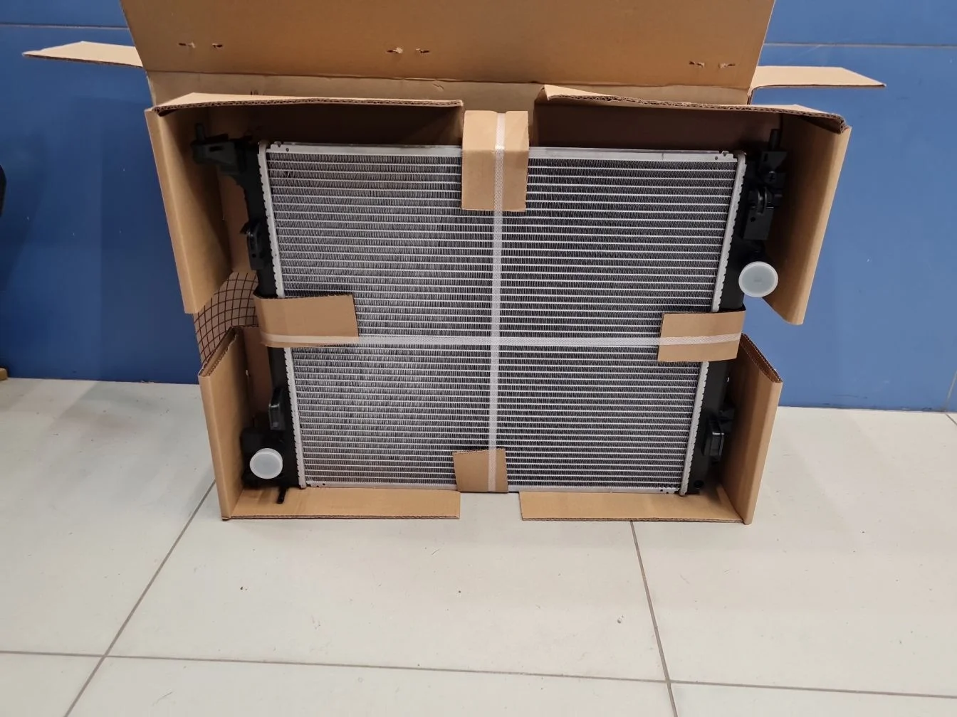 Радиатор основной охлаждения двигателя для Nissan Qashqai J11E 2014-