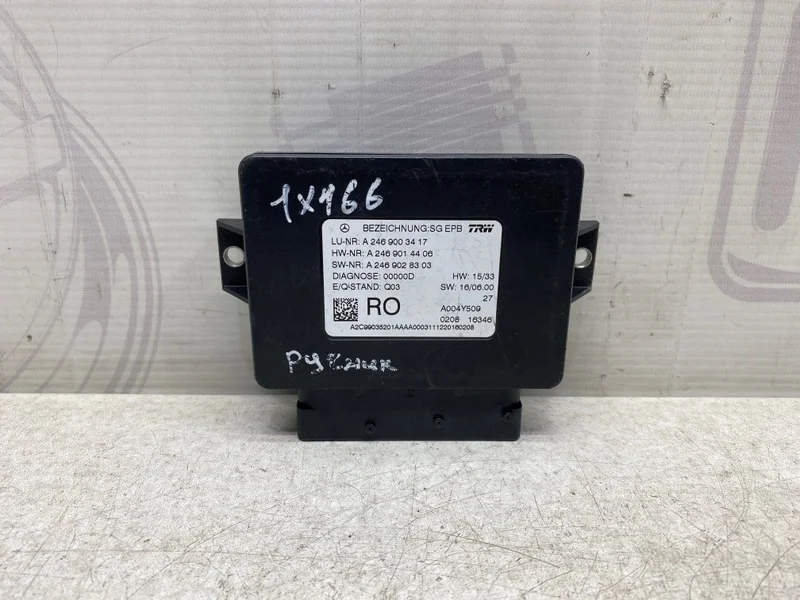 Блок управления стояночным тормозом Mercedes-benz GLS 2017 X166