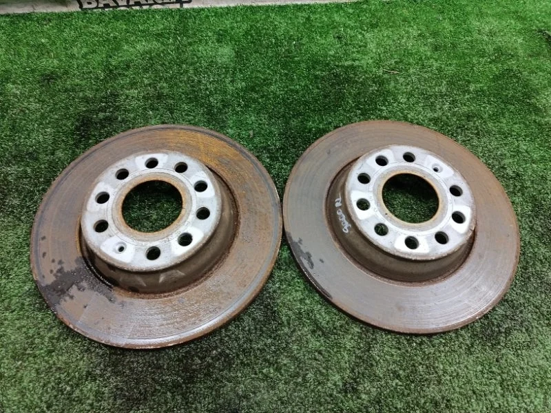 Диски тормозные volkswagen Tiguan 2009 1K0615601AD 5N1 CAW, задние