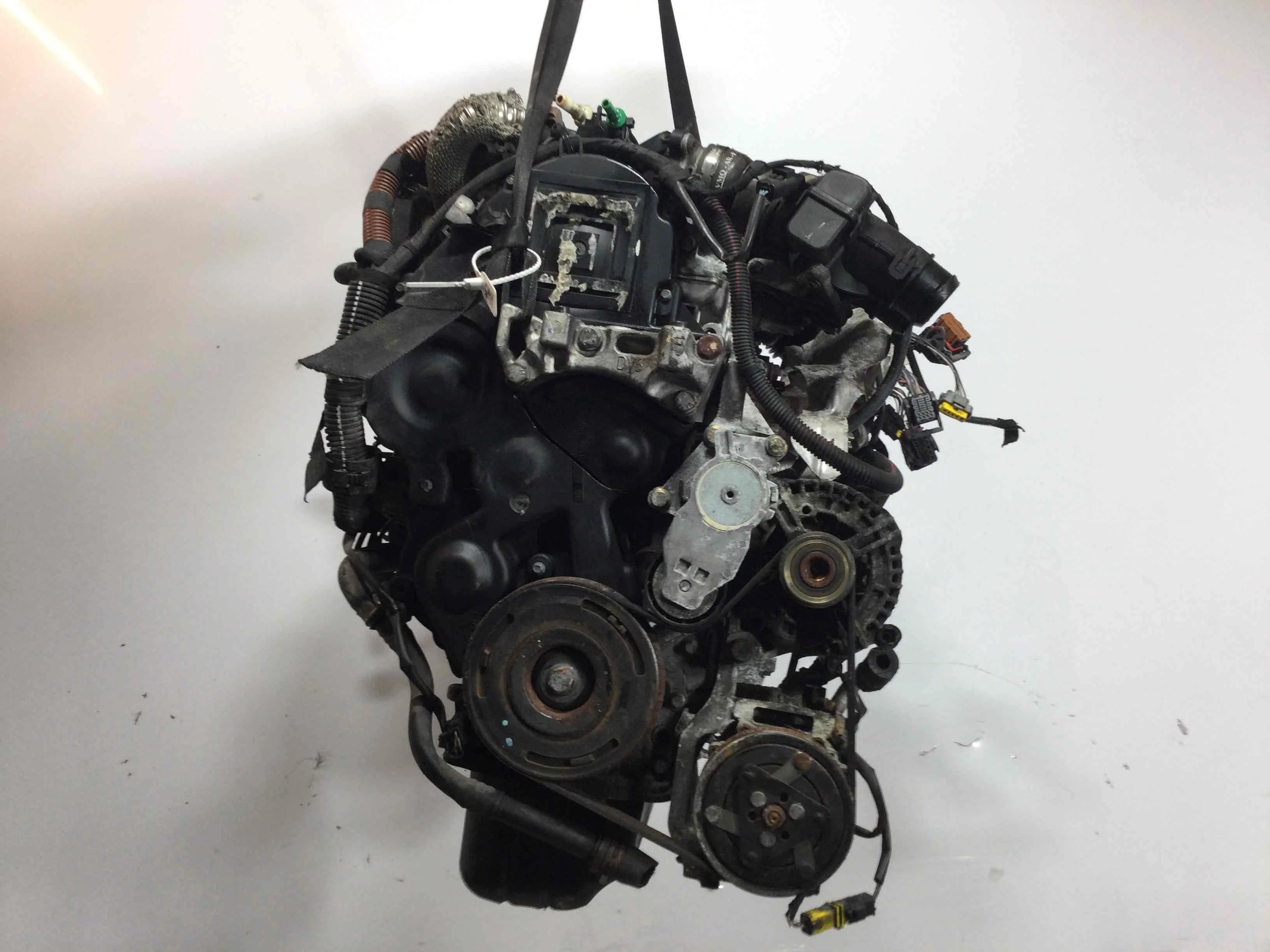 Двигатель Citroen C4 1 поколение 2004 - 2008 дизель 1.6 HDi Механика Х/б