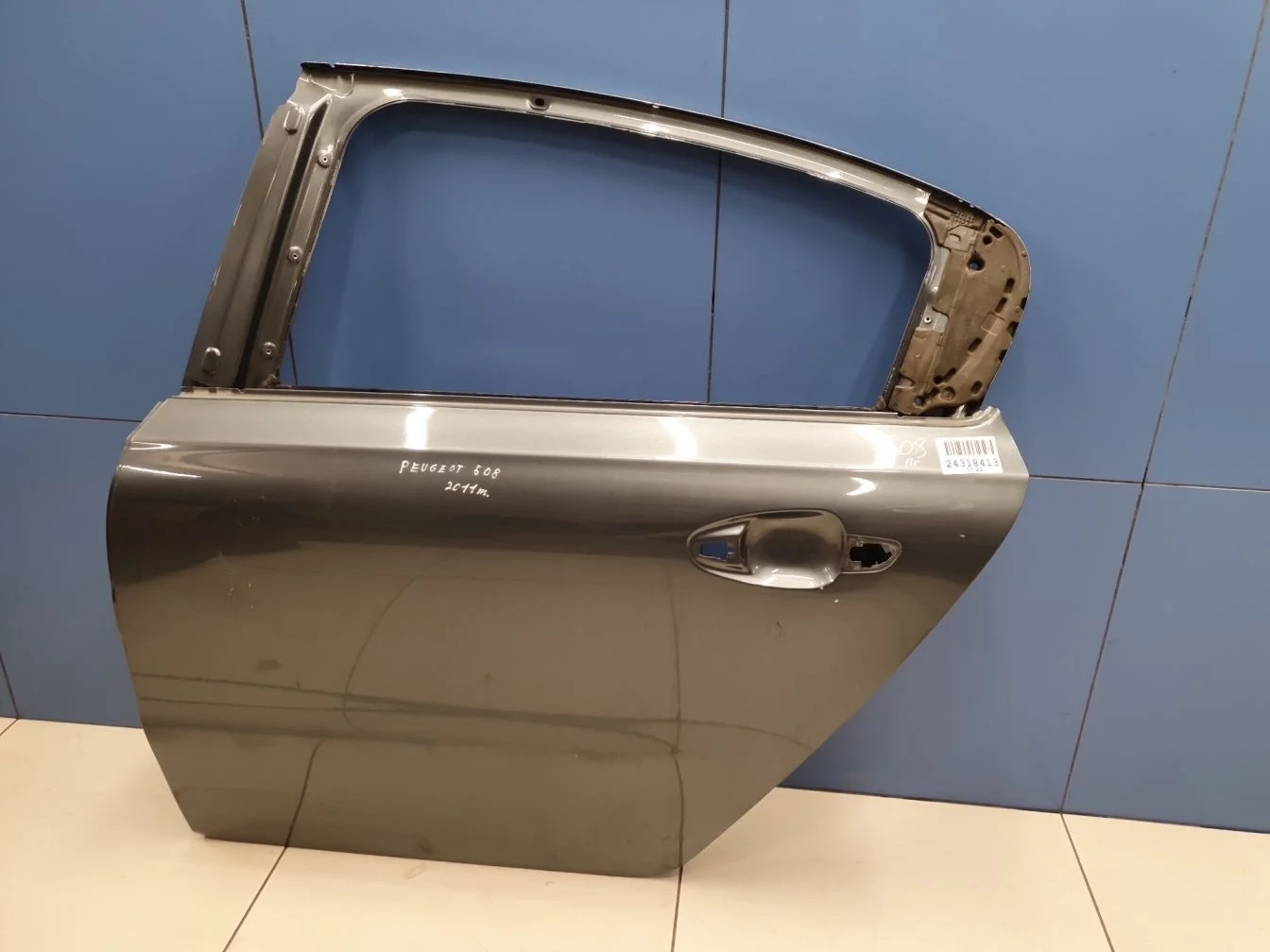 Дверь левая задняя для Peugeot 508 2010-2018