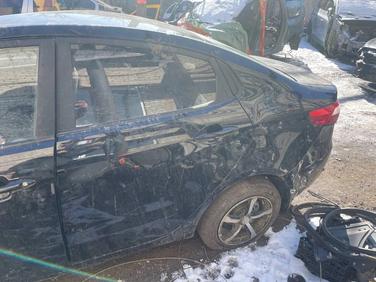 Продажа Kia Rio 1.6 (123Hp) (G4FC) FWD MT по запчастям