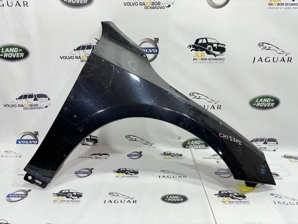 Крыло правое Volvo S60 V60 2013-2018 черное S60 II рестайлинг (2013—2018) B5254T12