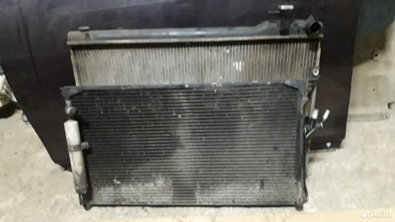 Радиатор кондиционера VQ35DE Инфинити FX35 S50