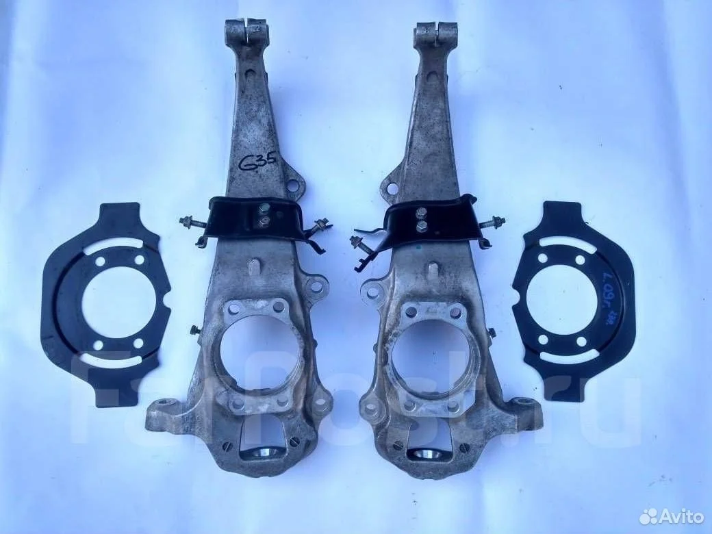 Кулак поворотный подвеска Infiniti G v36