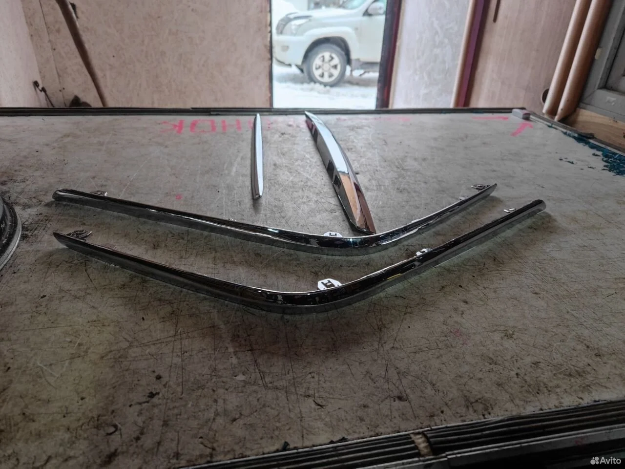 Молдинг накладка бампера задний Ниссан Теана J32