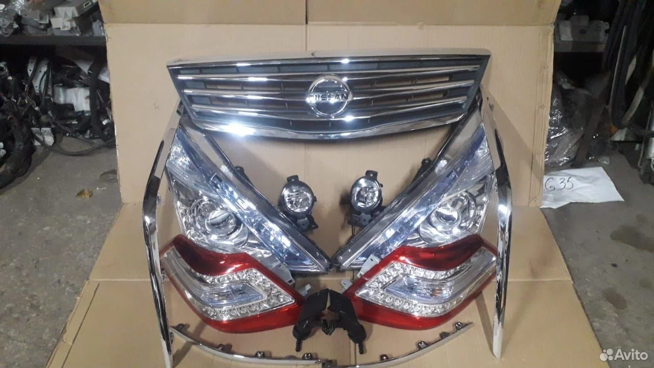 Противотуманная фара Ниссан Теана J32 разборка