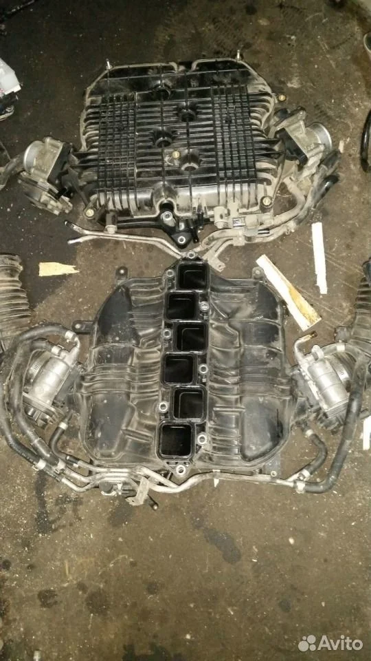 Infiniti G 35 v36 коллектор впускной гофра дросель