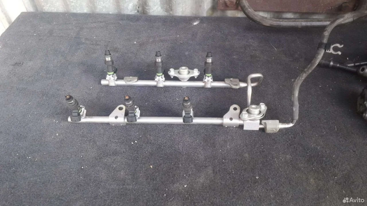 Форсунка топливная рампа Ниссан теана J32 разбор