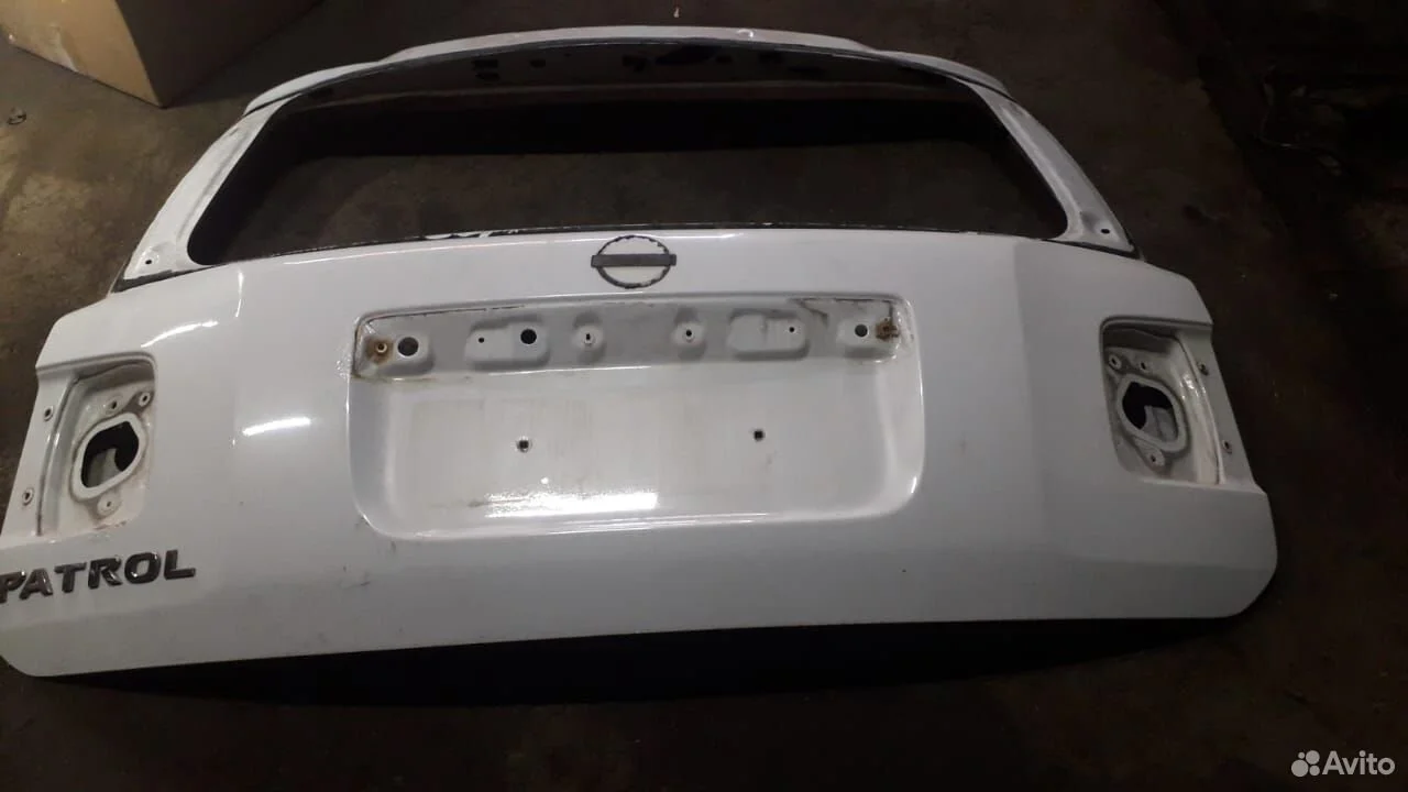 Крышка багажника ниссан патрол y62