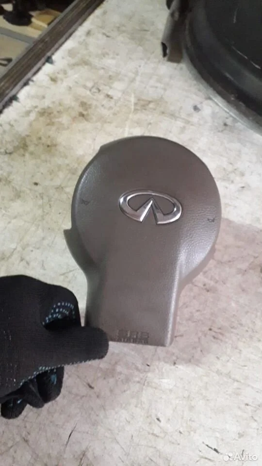 Подушка в руль серая инфинити fx35 fx45 s50