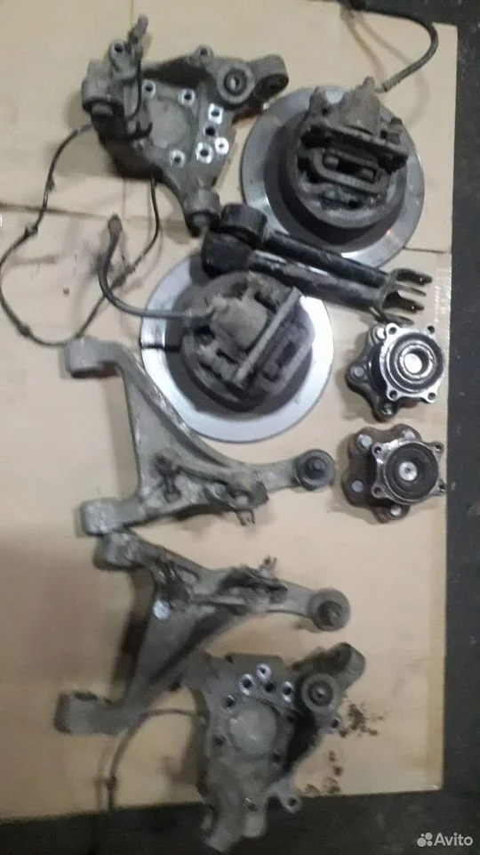 Кулак поворотный задний Ниссан Теана J32 разбор