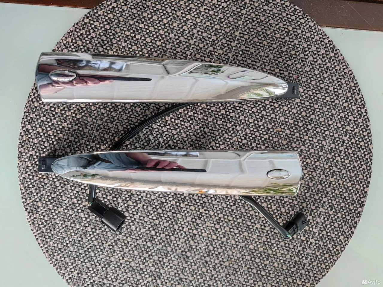 Ручка двери передняя с кнопкой Ниссан Мурано Z51