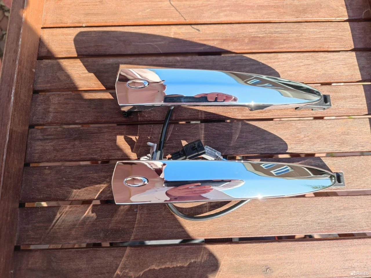 Ручка двери передняя с кнопкой Ниссан Мурано Z51