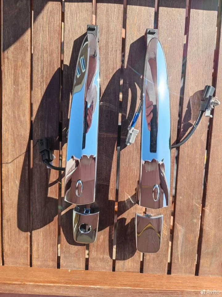 Ручка двери передняя с кнопкой Ниссан Мурано Z51