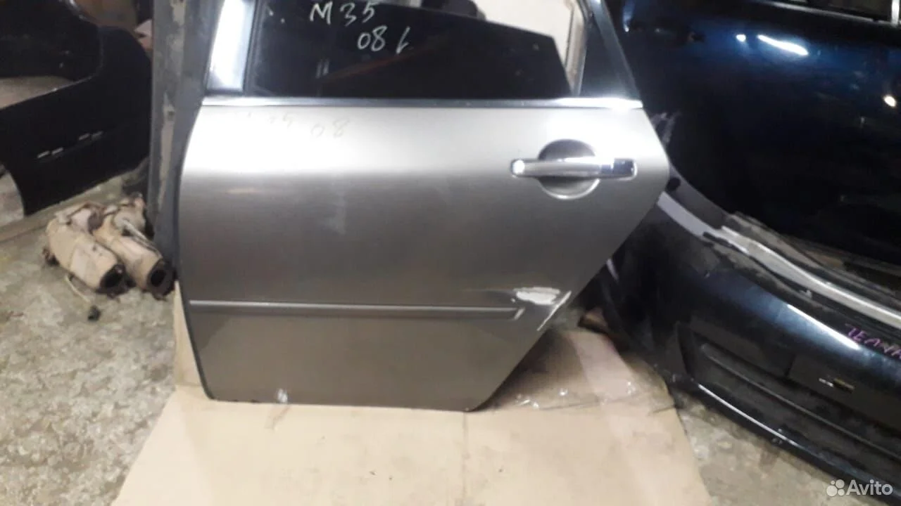 Дверь задняя левая инфинити m35 y50