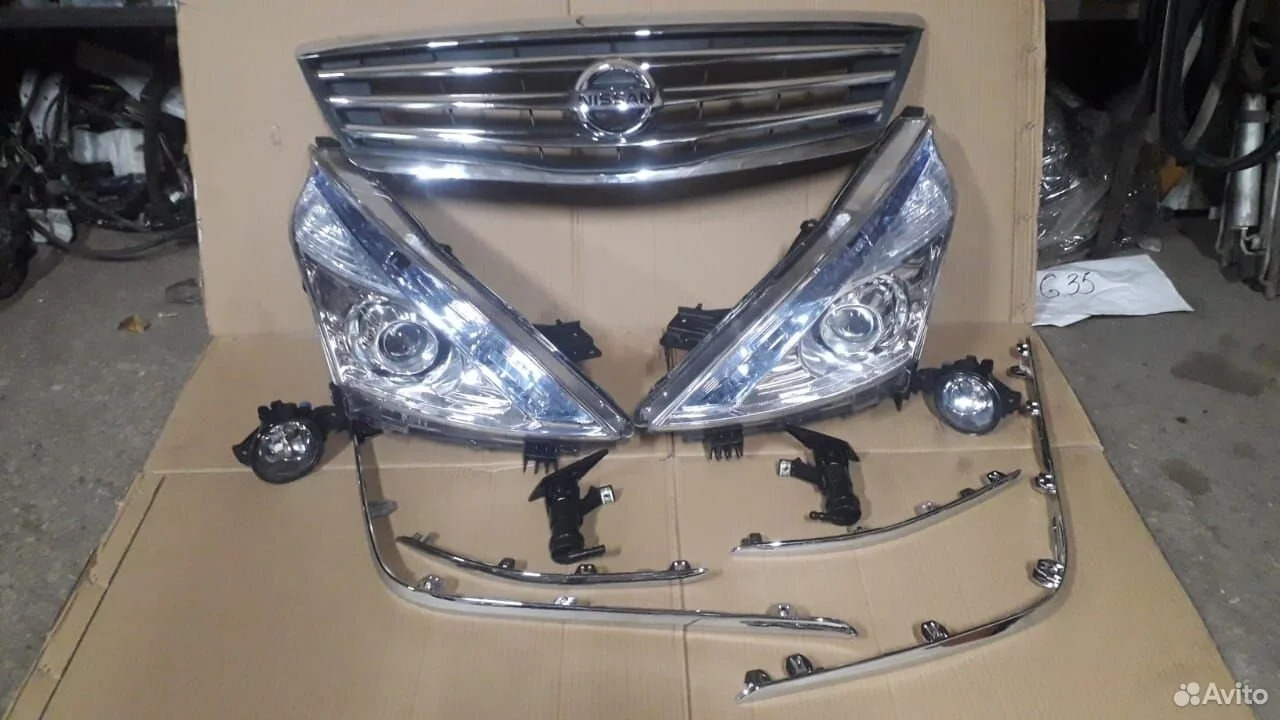 Фара би ксенон линза ниссан теана j32