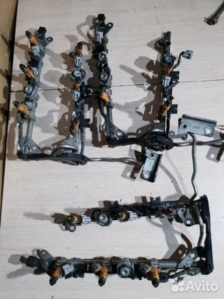 Форсунка топливная рампа infiniti fx s51 разбор