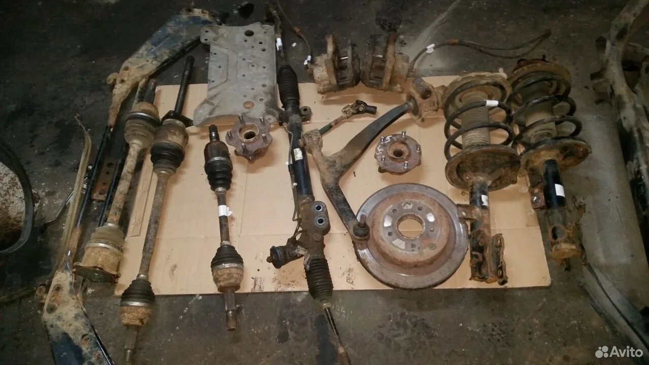 Ступица привод подвеска infiniti fx50 разбор