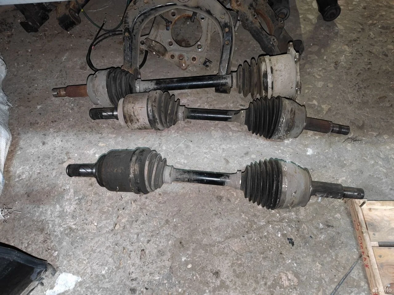 Привод передний правый ниссан патрол y62