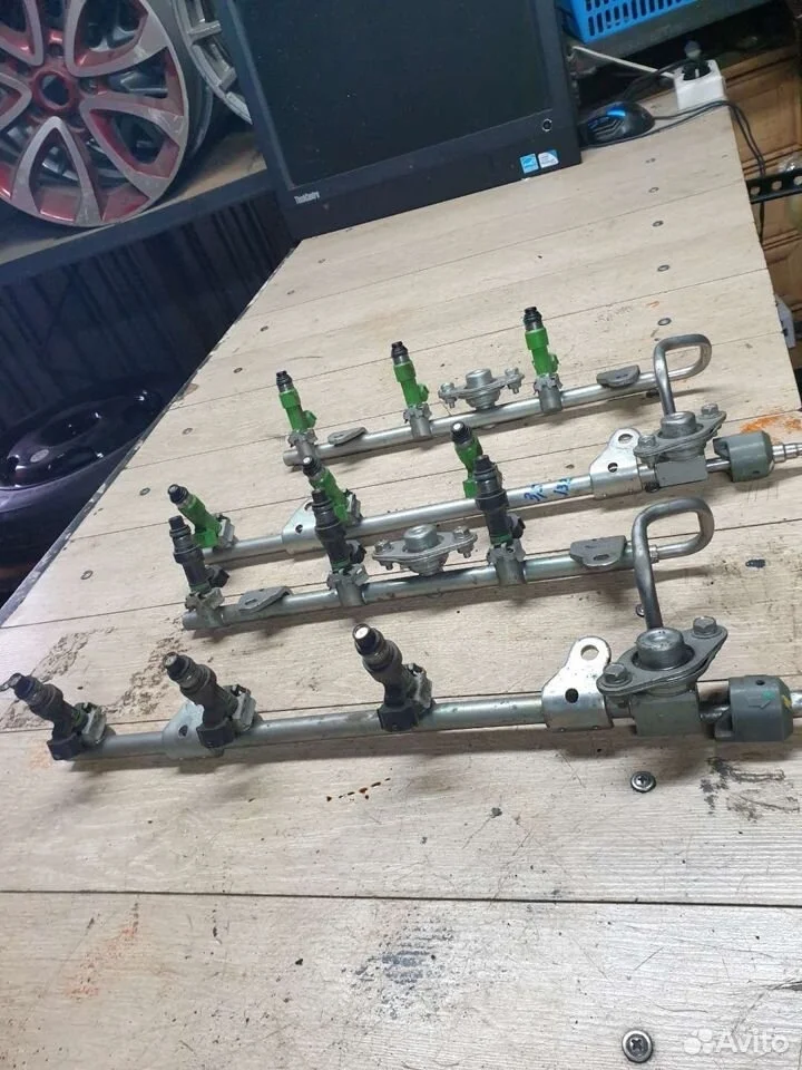 Форсунка топливная рампа Ниссан Теана 32 разбор