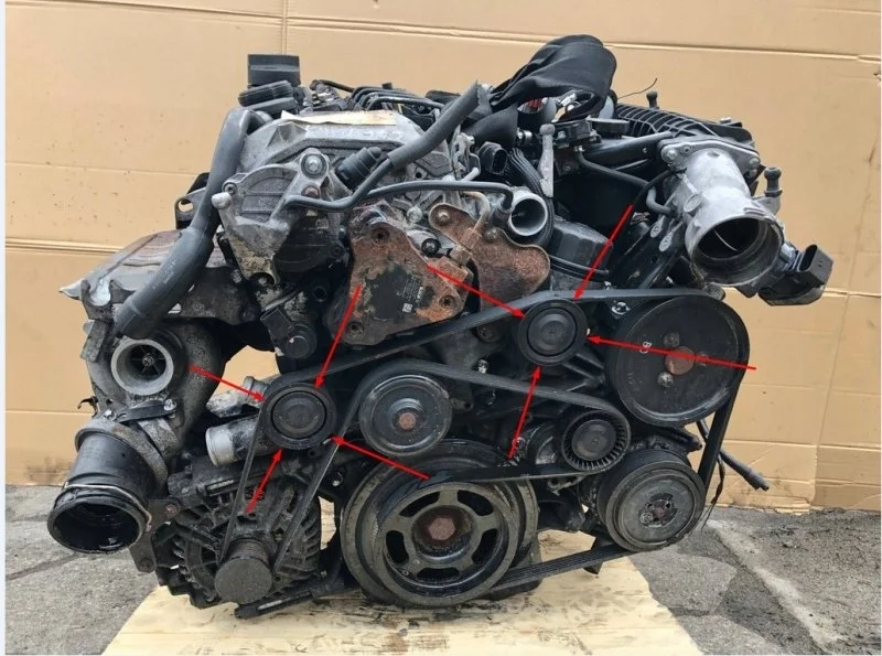 Ролик обводной Mercedes-Benz Sprinter W906