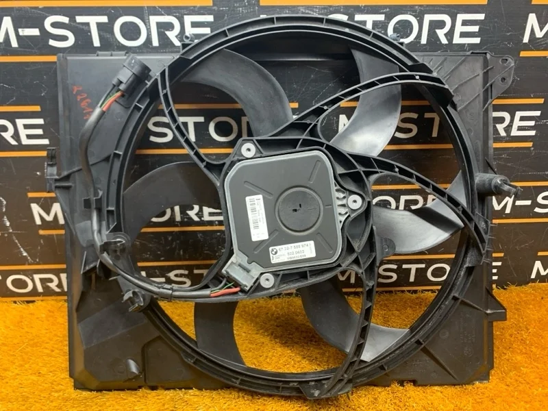 Вентилятор радиатора Bmw X1 2010 17427590699 E84 N46B20B