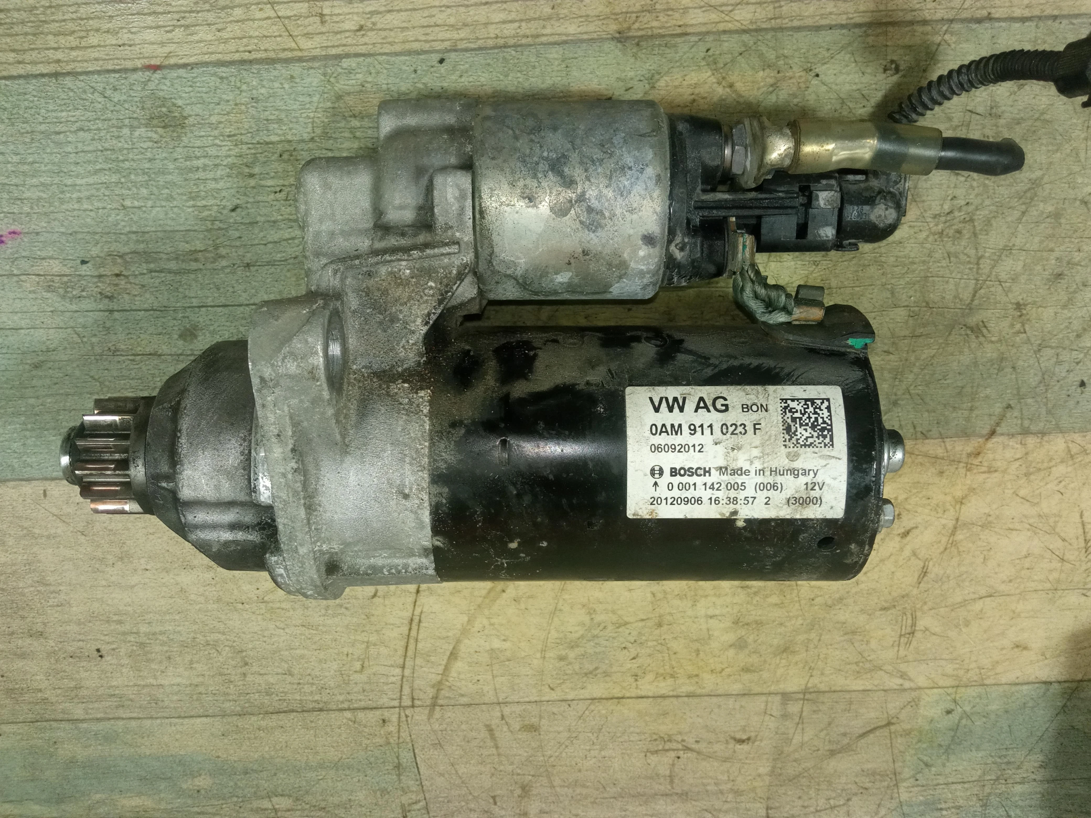 Стартер VAG Audi VW Skoda Seat