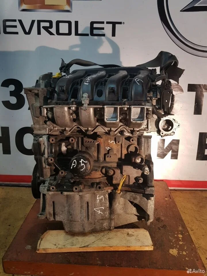 Двигатель k4m 760 renault меgаne 1.6 vvt